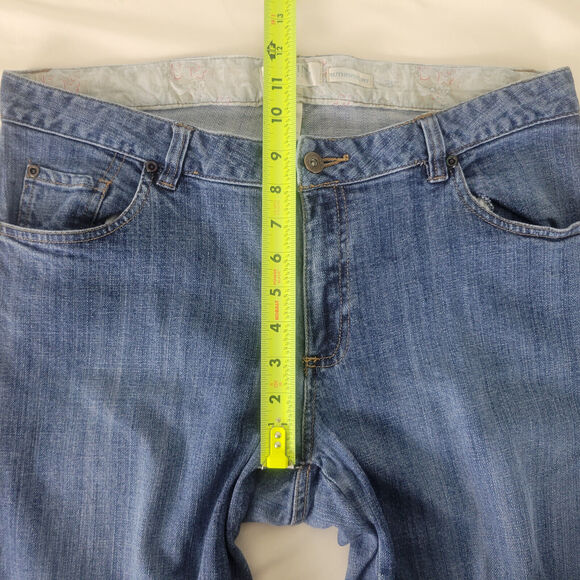 Austin Clothing‎ Jeans Womens 10 Blue Mid Rise Authentic Fit Capri Denim W33xL21 - Picture 4 of 12